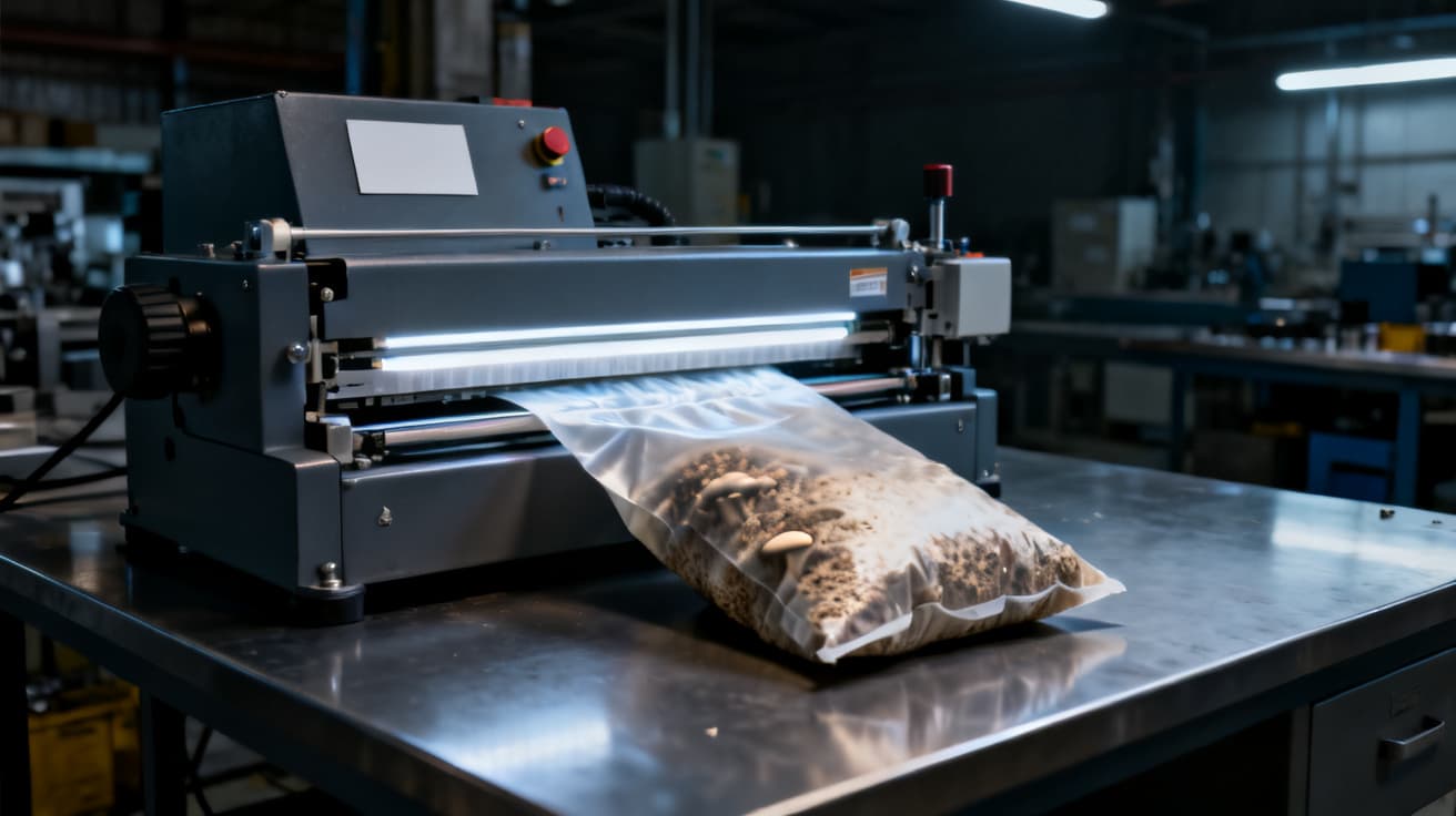 Continuous Bag Heat Sealing Machine